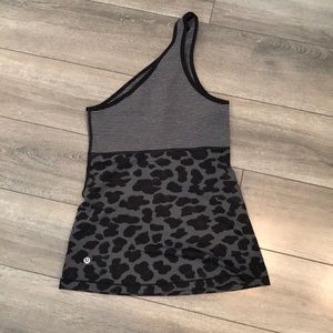 Lulu lemon one shoulder top, size 4